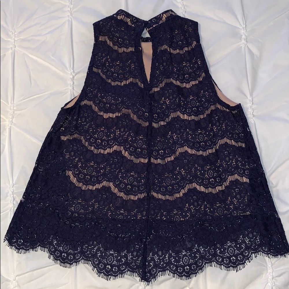 Navy top - Picture 2 of 3